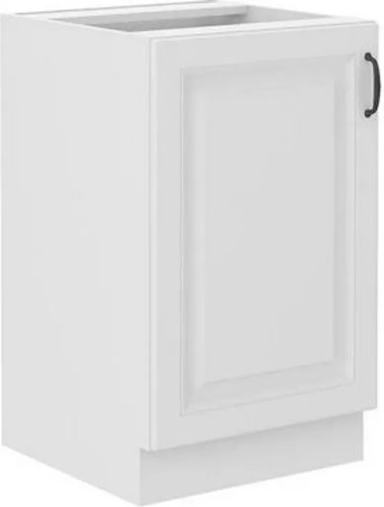 Base Sottolavello Cucina 50 cm FRYZIA Bianco - Montaggio Rapido