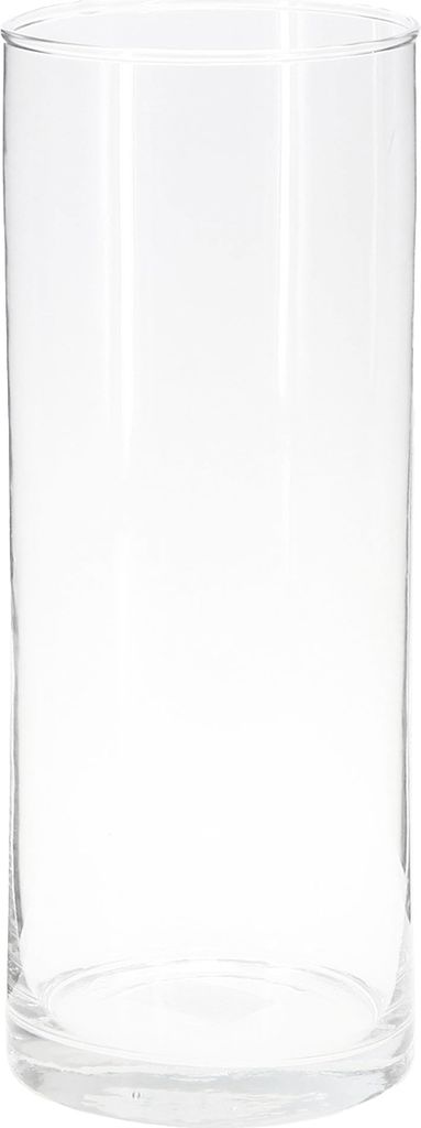 Hohe Klare Glasvase Zylinder Ø12cm H30cm Deko Windlicht Produktbild 