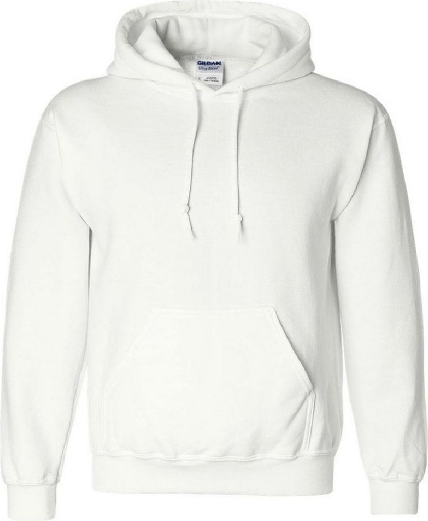 Gildan Heavyweight DryBlend Uni Kapuzenpullover / Hoodie / Kapuzensweater BC461 (XL) (Weiß)