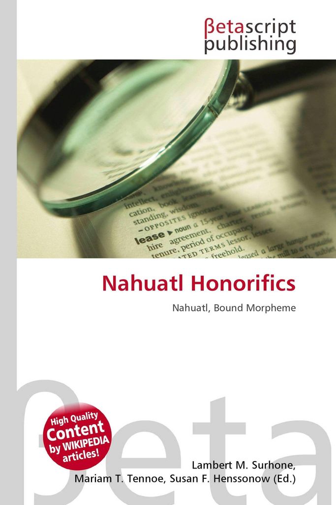 Nahuatl Honorifics
