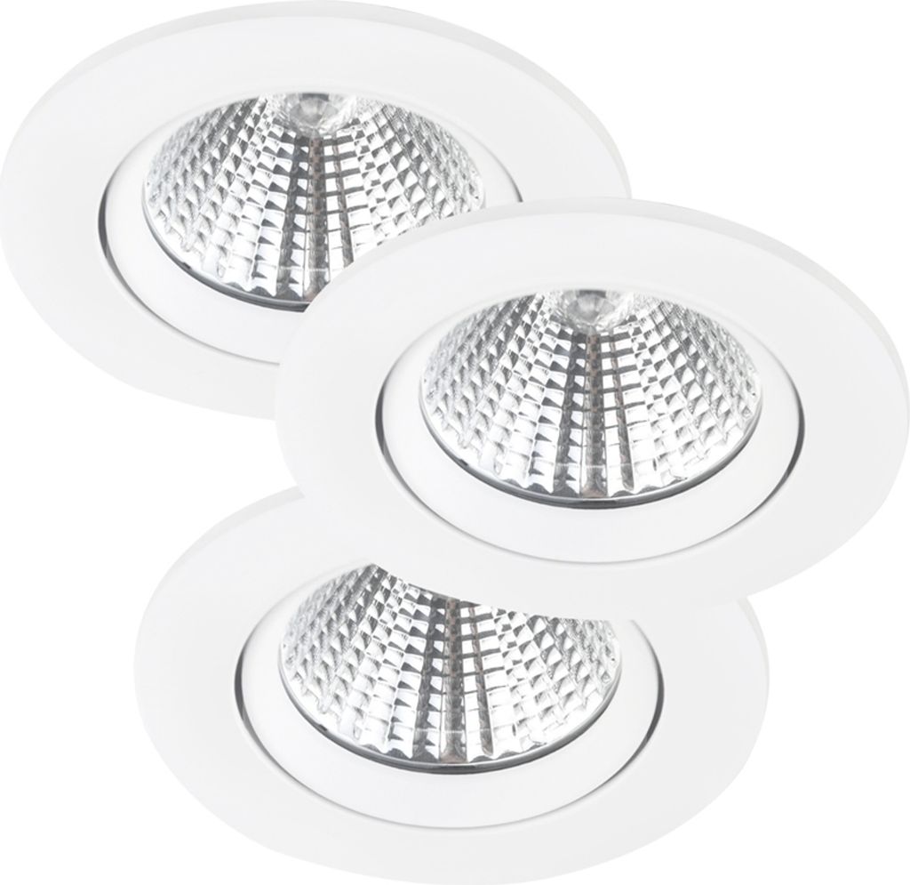 Nordlux Fremont 3-Kit, 1 Glühbirne(n), LED, 2700 K, 345 lm, IP23, Weiß