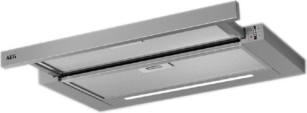 Hotte aspirante AEG DPE5660M 445 m³/h en acier inoxydable Image du produit 