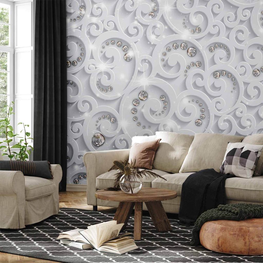 Vlies Fototapete - Abstract Glamor 450x315 cm Muster f-C-0218-a-a