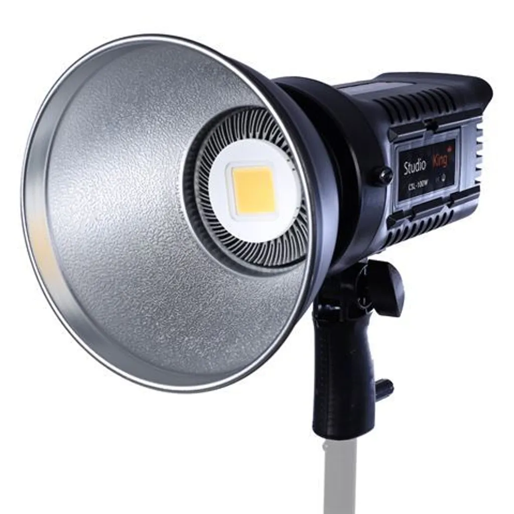 Studiokooking CSL-100W Lampe LED COB 100W Anti-Scintillement Studio