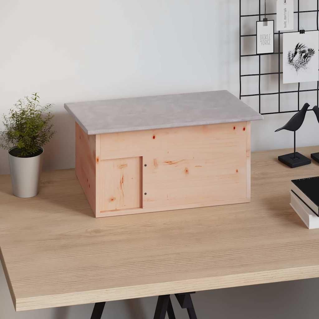 vidaXL Casetta per ricci 45x33x22 cm in legno Immagine del prodotto 