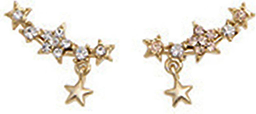1 Paar Ohrstecker, Piercing-Schmuck, Geschenk, Legierung, fünfzackiger Stern-Anhänger, Ohrringe für den Alltag