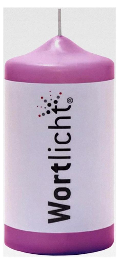 WORTlicht Kerze für die Mutter