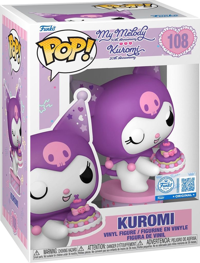 My Melody Kuromi - Kuromi 108 Special Edition - Funko Pop! Produktbild 