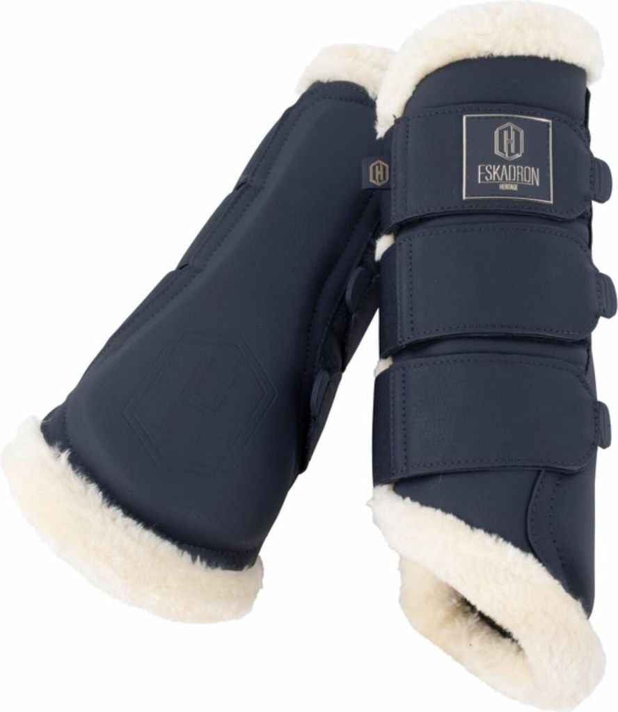 Eskadron Gamaschen FAUX LEATHER FF navy Heritage HW 25/26, Größe:L