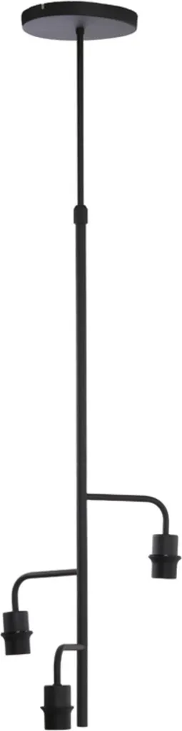 Suspension Luminaire Noir Métal Edisa Idéal Grande Table de Réception