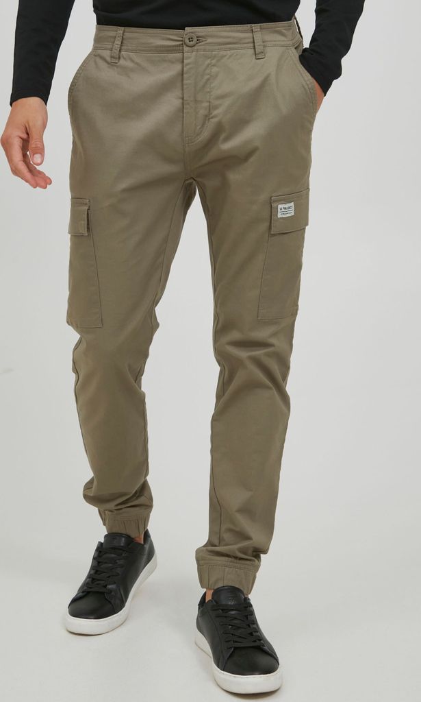 11 Project PRLouka Herren Cargohose Lange Hose mit Stretch und elastischer Beinabschluss Regular Fit