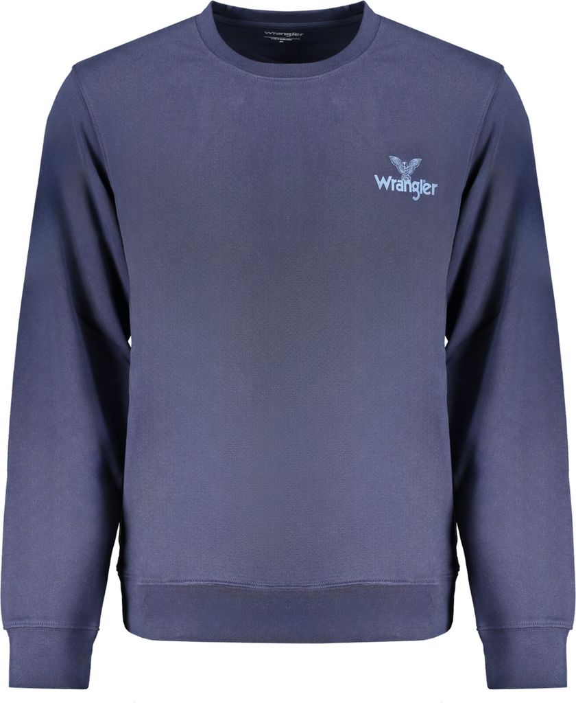 WRANGLER Herren SWEATSHIRT Blau FX24MSMLOG_BL1NAVY : Größe Produktbild 