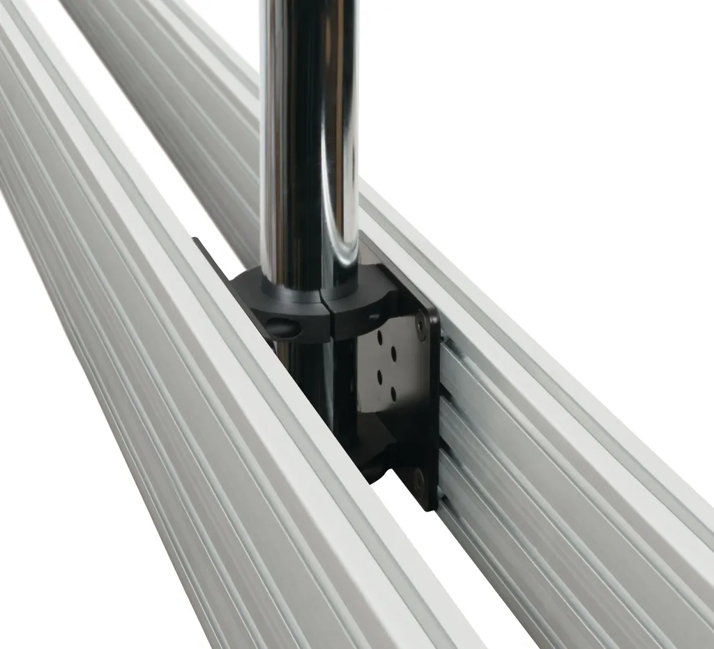 B-Tech BT8390-CFK Support de Collier Noir pour Rail System X BT8390