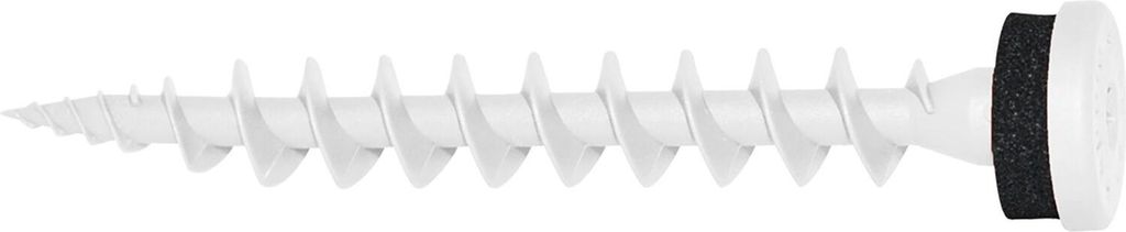 Isolierplattenschraube IPS 80 Länge 80 mm RAL 9003 - Produktbild 