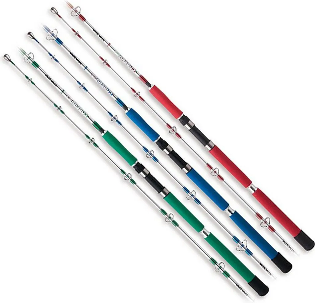 Canne à pêche jigging 1.83 m Zunzun Cubera Dock 40 Lbs multicolore