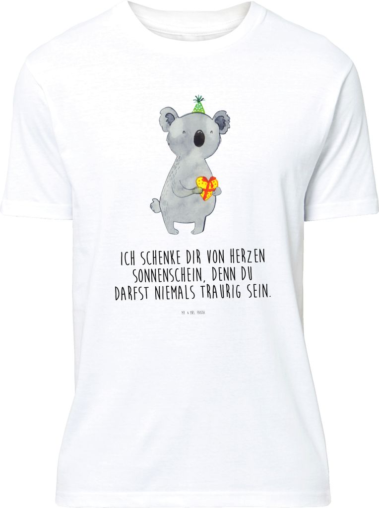Mr. & Mrs. Panda S T-Shirt Koala Geschenk - Weiß - Geburtstag, Party, Tshirt, Statementshirt, mit Aufdruck, Lustiges