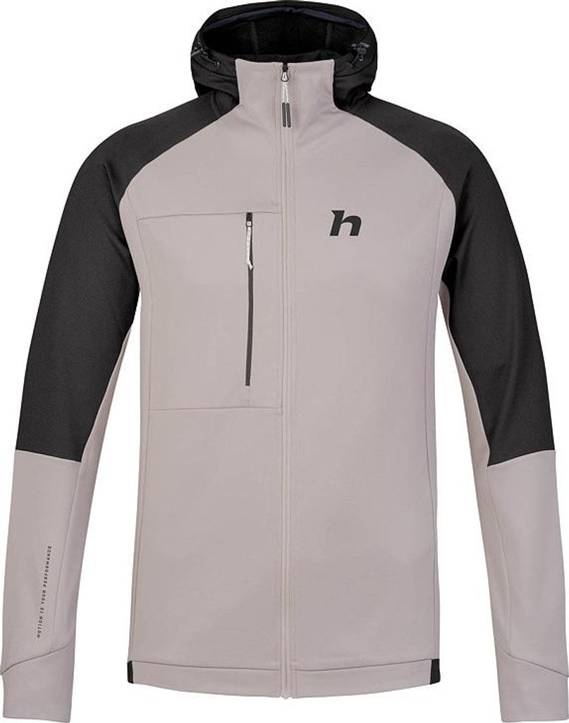 Sweatshirt XXL Polarstretch Pro Alpinschnitt mit Kapuze und YKK-Reißverschluss