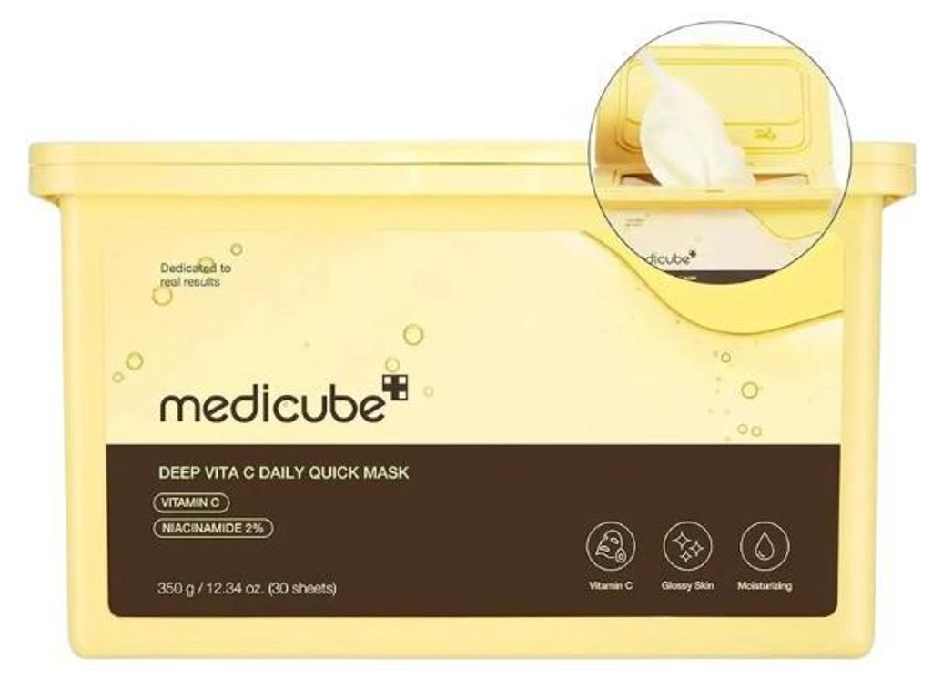 Medicube maseczka rozświetlająca Deep Vita C Daily Quick Zdjęcie produktu 