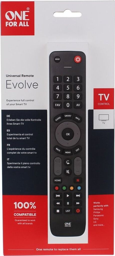 One For All Advanced Evolve TV, TV, IR Wireless, Produktbild 