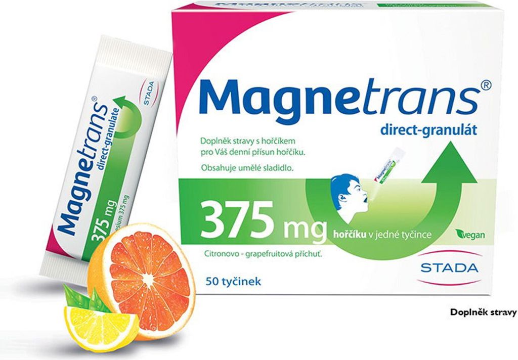 Magnetrans Direct 375 mg, magnez, szybki suplement magnezu Zdjęcie produktu 