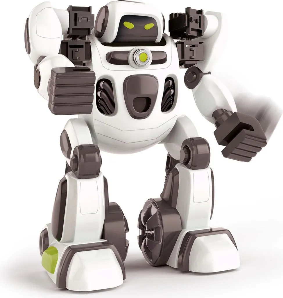 AiRo Clementoni Robot IA avec Commande Gestuelle et Capteurs de Chocs