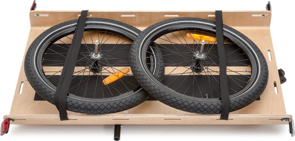 Klarfit Fahrradanhnger, Lastenanhnger mit 2 Rdern,