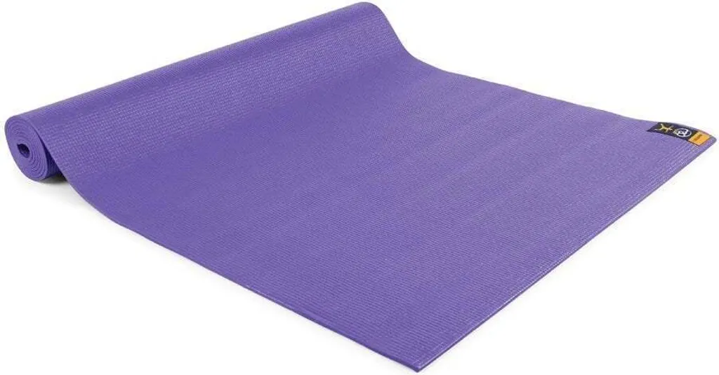Fitness Mad Warrior II RD1809 Tapis de Yoga Violet 4mm Antidérapant