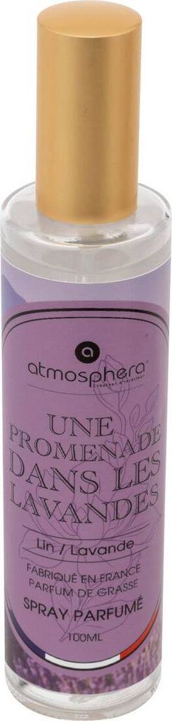 Nibi raumspray leinen und lavendel 100ml - Atmosphera créateur d'intérieur