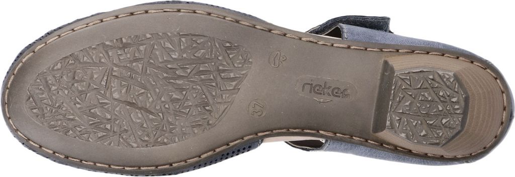 Rieker Komfort Pumps Damen 31353133353630 Blau 40 EU Produktbild 5