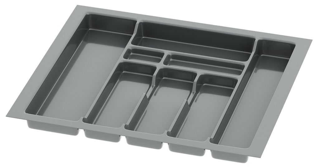 Sossai Besteckeinsatz Divio für Schubladen 60cm | 53 x 49 Produktbild 