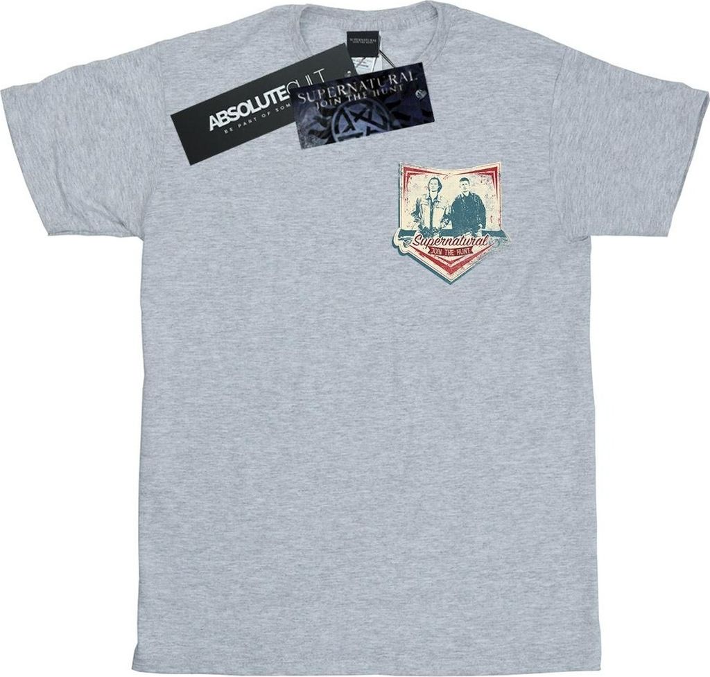 Supernatural - T-Shirt für Herren BI45912 (XL) (Grau)