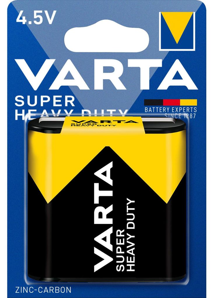 Varta Super Heavy Duty zinkochloridová batéria 3R12/Flat Obrázok produktu 