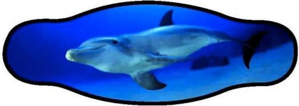 Best Divers Double Velcro Tape Tauchmaske Neoprenband Blau Blau One Size