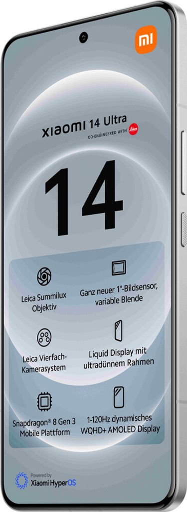 Xiaomi 14 Ultra 17,1 cm (6.73") Dual-SIM 5G USB Typ-C 16 GB Produktbild 5