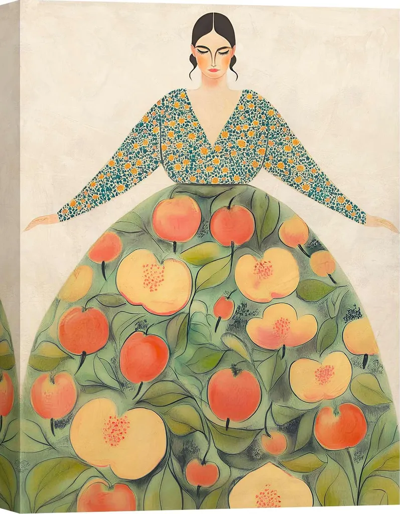 Illustrazione moderna - Stampe su tela - Hernan Navarro - Natura Signora I - 60 x 40 cm