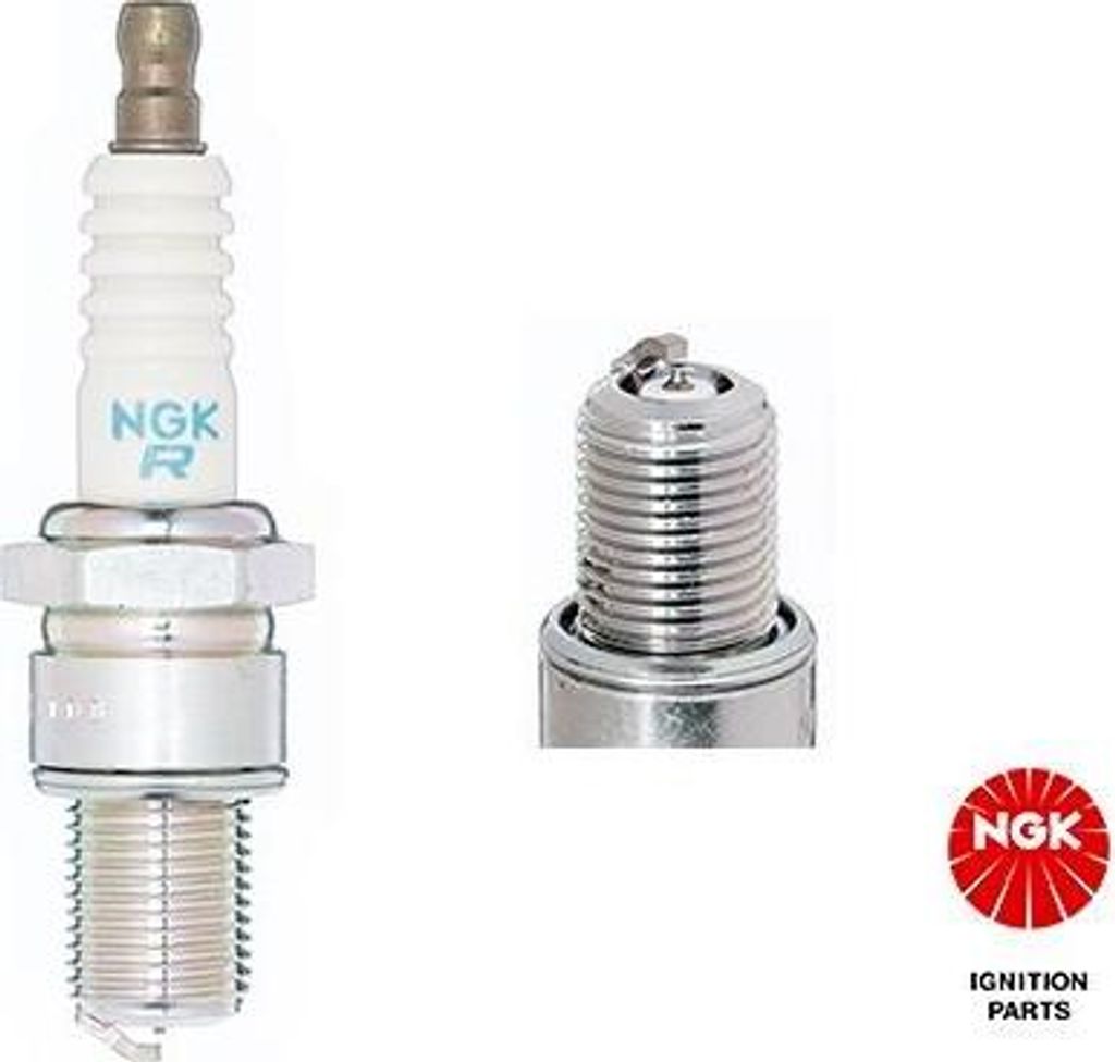 NGK Platin-Zündkerze 4492 M14x1,25 Gewinde 19mm Länge SW 20,8mm entstört
