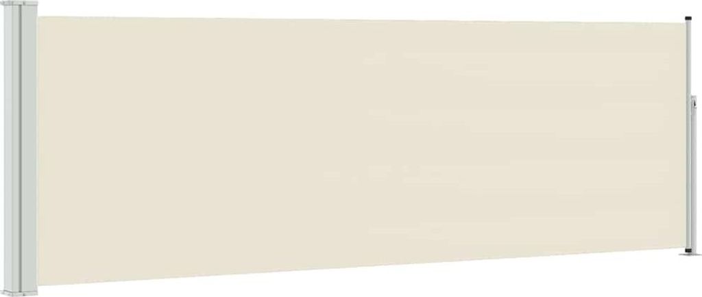vidaXL Tenda laterale estensibile 100x300 cm Crema Immagine del prodotto 