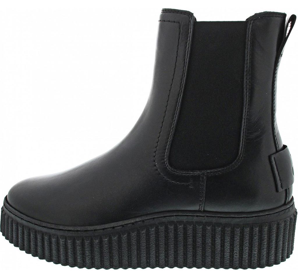 Marc O’Polo Flat Heel Chelsea Chelsea Boot Schwarz in Gr. 37