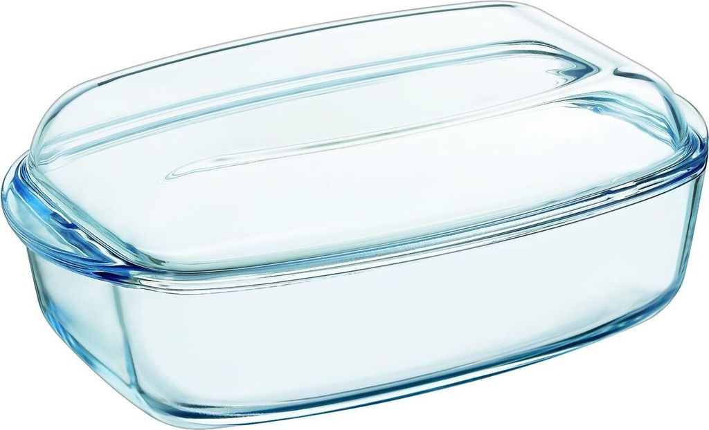 Pyrex 465A000 Kasserolle rechteckig 4,5l, klar Produktbild 
