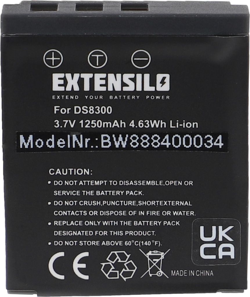 EXTENSILO Akku kompatibel mit Medion Traveler DC-8500, Produktbild 