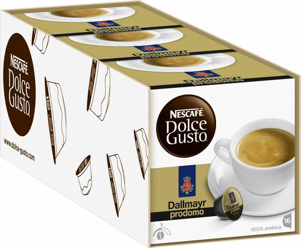 Nescafé Dolce Gusto Dallmayr prodomo, 112 g, 7 g Produktbild 