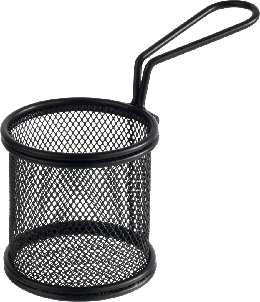 Cestello per Friggere Snackholder APS Nero - Qualità Garantita dal 1933