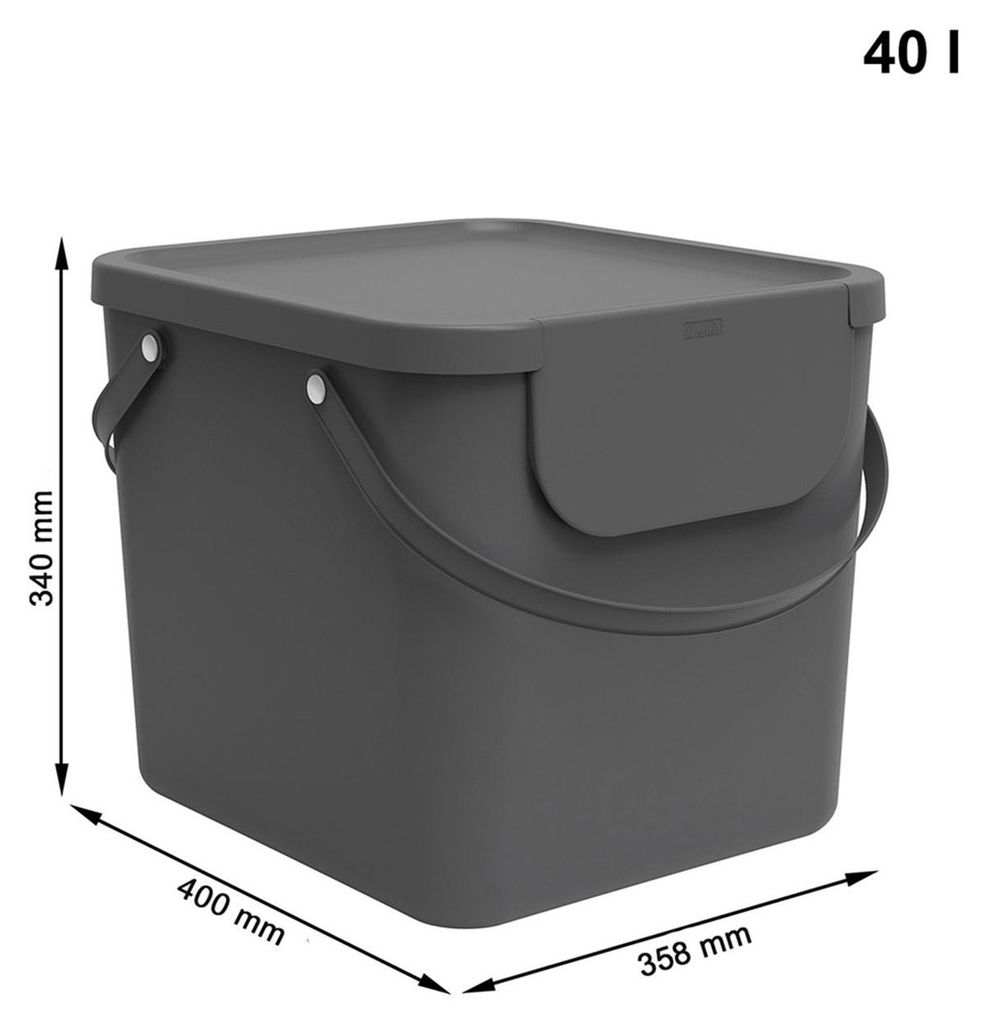 Rotho Albula Mülltrennsystem 40L