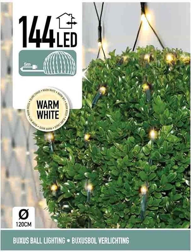 koopman Lichternetz für Buchsbäume, Ø120cm, 144 LEDs, Produktbild 7