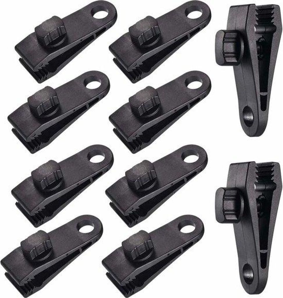Zeltklammern Nylon 10 Stück caravan