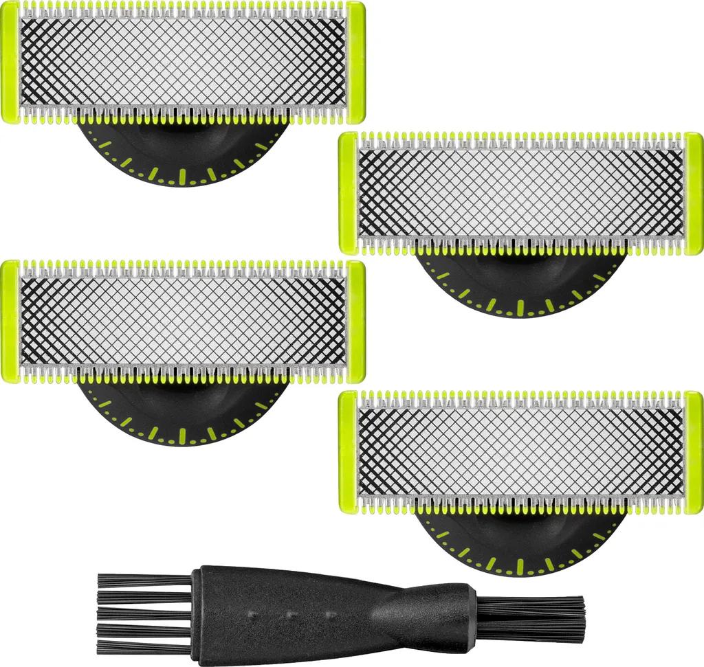 Kit 4 Lame Philips OneBlade 360 QP430 - Ricambi Serie Pro Originali