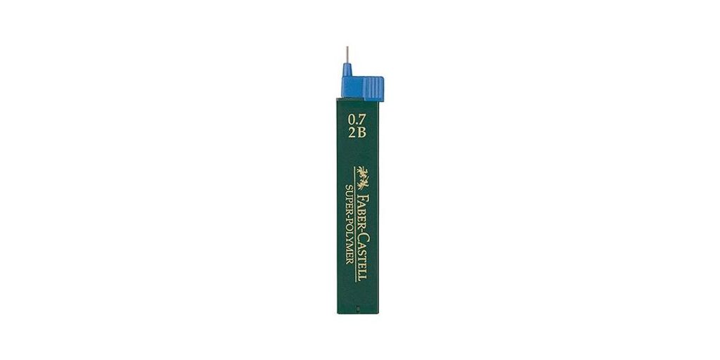 FABER-CASTELL Mine fine super-polymère 0,7mm 2B 12pcs. Image du produit 