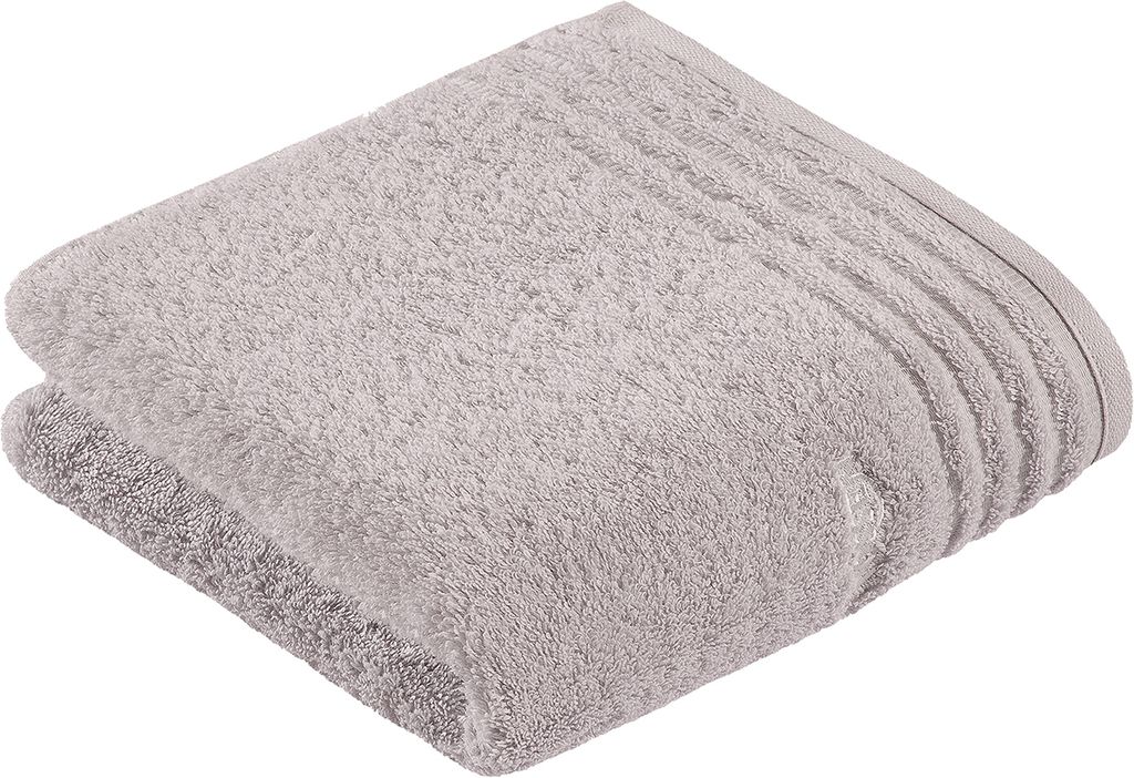 Vossen Handtuch Vienna Style Supersoft Farbe light grey Produktbild 
