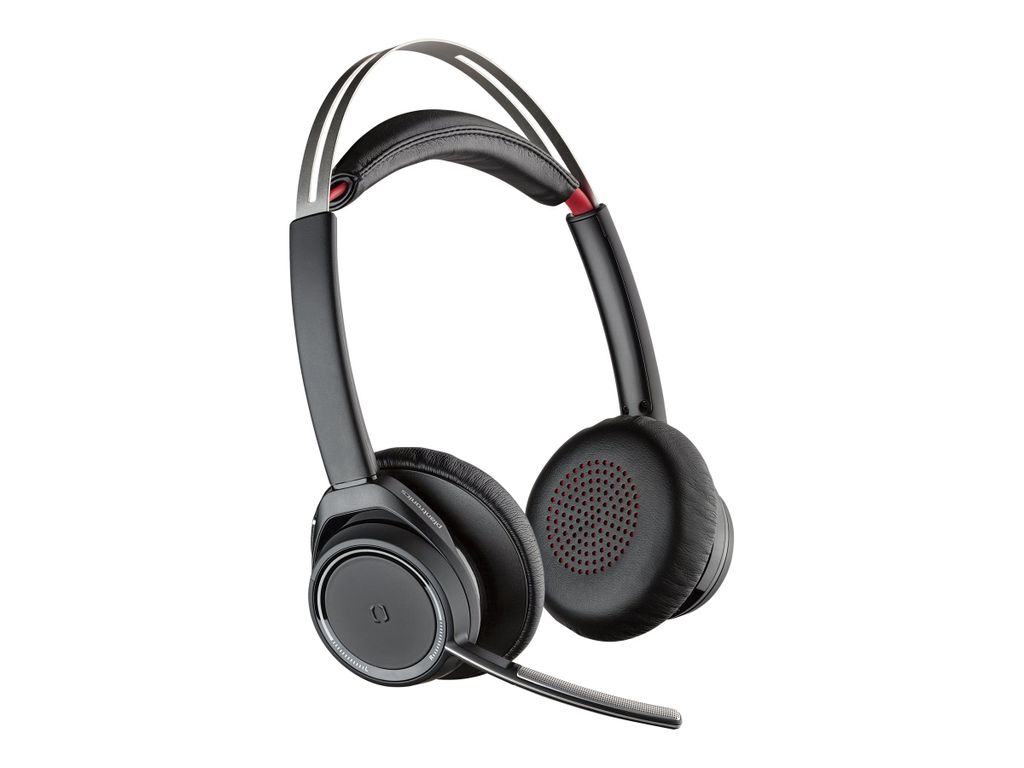 Casque sans fil Poly Voyager Focus B825-M noir Image du produit 