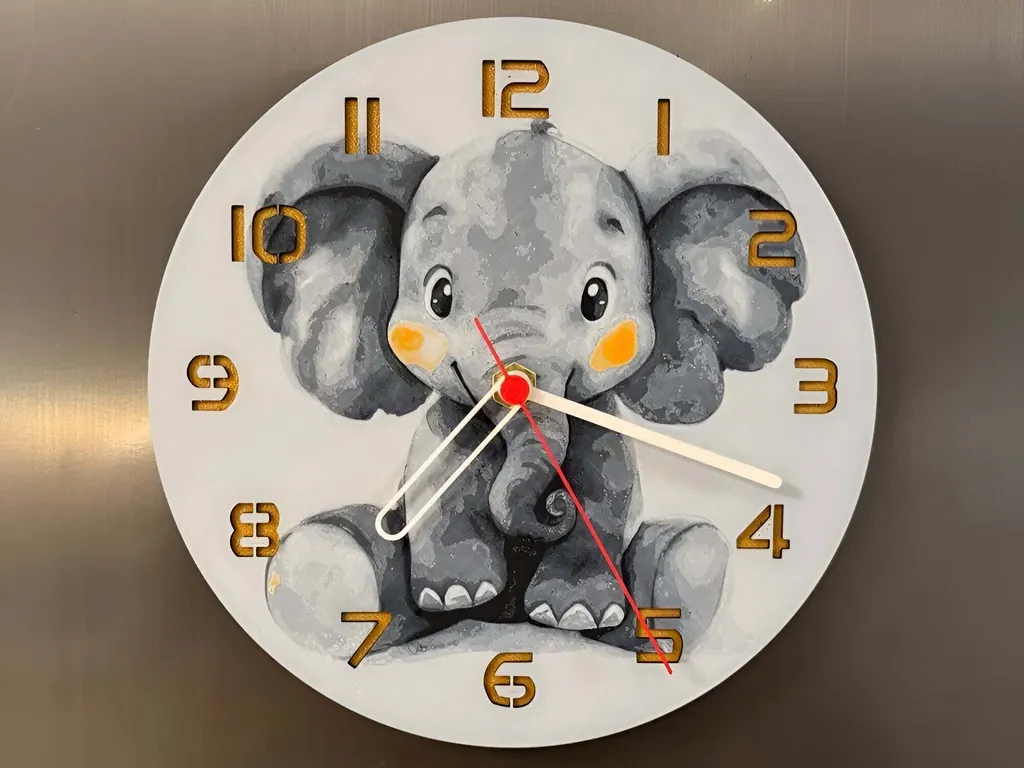 Decorazione Interni Elefante Ø 170 mm - Edizione Carino Esclusiva